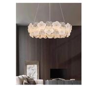 Modern Lustre Glass Flower Led Chandeliers Lighting