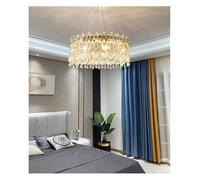 Modern Luxury LED Crystal Chandeliers Home Living Dining Room Lighting Villa Decoration Ceiling Pendant Lights Indoor Fixtures