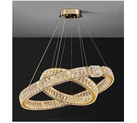 Modern Luxury LED Crystal Chandeliers Home Villa Lighting Living Dining Room Decoration Ceiling Pendant Lights Indoor Fixtures