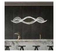 Modern Luxury Restaurant Chandelier Crystal Lamp Designer Villa Minimalist Atmospheric Art Dining Table Lamp Island Lamp