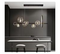 Modern Magic Bean Glass Ball Led Pendant Light Table Dining Office Kitchen Island Hanging Light