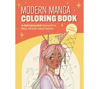 Lidia Camb&oacu The Modern Manga Coloring Book: (Tascabile) (PRESALE 17/06/2025)