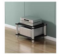 Modern Media - Scaffale stereo a 4 ripiani, per piccoli spazi, perfetto per cucina, soggiorno e camera da letto