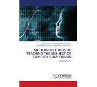MODERN METHODS OF TEACHING THE SUB-JECT OF COMPLEX COMPOUNDS: MONOGRAPH: Studenci pierwszego roku kierunków spo¿eczno-pedagogicznych lub niespo¿eczno-pedagogicznych
