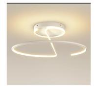 Modern Minimalist Bedroom Main Light Round High-grade LED Ceiling Lamp Simple Warm Restaurant Dimmable Home Decoration