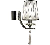 Modern Minimalist Creative Metal Wall Light Personality Crystal Dining Room Wall Lantern Bedroom Iron Bedside Lamps Aisle E14 Waterproof
