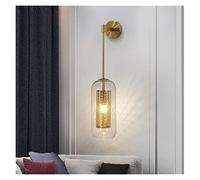 Modern Minimalist LED Wall Light Personality Living Room TV Background Wall Lamp Nordic Bedroom Lamps Creative Corridor Lighting (Color : A Size : Nature White) (A Warm White)