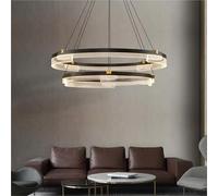 Modern Minimalist Living Room Ring Chandelier New Simple Elegant Light Luxury Restaurant Main Lamp