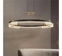 Modern Minimalist Living Room Ring Chandelier New Simple Elegant Light Luxury Restaurant Main Lamp