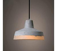 Modern Minimalist Style Concrete Creative Mixed Clay Pendant Light Shade, E27 Single Head Hanging Lamp, Ceiling Lighting Fixture, Restaurant Bar Cafe Decorative Pendant Lamp