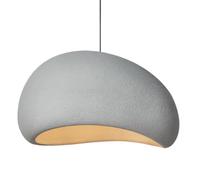 Modern Minimalist Style Hanging Lamp, Single Head High Density Polystyrene E27 Base F Pendant Light, Restaurant Bedroom Balcony Decoration Light Fixtures