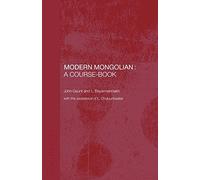Modern Mongolian: A Course-Book