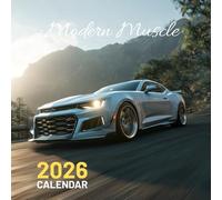 Modern Muscle Calendar 2026: The New Generation: A Year of Today's Most Powerful American Performance Cars