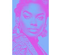 Modern Muse: A 6x9 Writing Journal with Vibrant Pop Art Cover: Express Yourself in a Notebook Celebrating Bold Colors and Artistic Flair