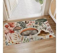 Modern Mushroom Garden Zerbino Ingresso Lavabile In Lavatrice Tappeto Entrata Assorbente Zerbino Asciugapassi Per Corridoio Esterno Interno 40X60 Cm