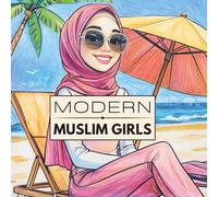 Modern MUSLIM GIRLS coloring book