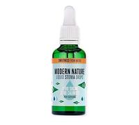 Modern Nature Liquid STEVIA Drops Sweetener 50ml - Liquido Stevia Dolcificante Gocce - Zero calorie Zucchero zero - Stevia Leaf Sweetener - Keto - Diabetico - Vegano - Paleo