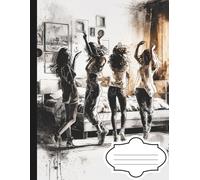 MODERN NOSTALGIA 01: 110-page Cornell-style Durable Lightweight 8.5 x 11 notebook - ideal for school, university, or work