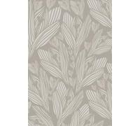 Modern Organic Beige Notebook: Elegant Floral Crocus Pattern Journal. ADHD Friendly Layout for Creative Thinking & Productivity (6x9 inches, Multipurpose Interior)