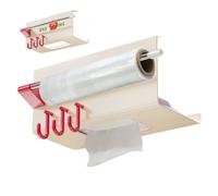 Modern Paper Towel Dispenser - 23.5x10.2x10.5cm Tissue Holder | Napkin Holders With Hook, Tissues Dispenser For Home, Kitchen Towel Container, Facial Tissue Storage For Hotel, Gym And Restroom