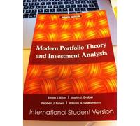 Modern Portfolio Theory and Investment Analysis
