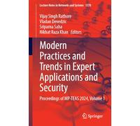 Modern Practices and Trends in Expert Applications and Security: Proceedings of Mp-teas 2024 (1)