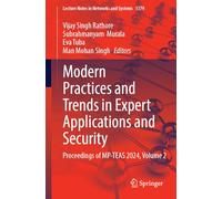 Modern Practices and Trends in Expert Applications and Security: Proceedings of Mp-teas 2024 (2)