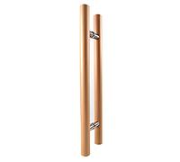 Modern Push Pull Gate Bar/H Shaped Round Gate Hardware 0.4/0.6/0.8/1/ 1.2/1.5 M Long,Door Pull Handle Sliding Barn Door Handles Wood(Length 100cm(39inch))