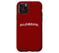 Modern Retro Alabama Distressed Style Print Custodia per iPhone 11 Pro