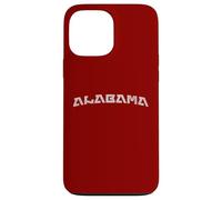 Modern Retro Alabama Distressed Style Print Custodia per iPhone 13 Pro Max