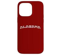 Modern Retro Alabama Distressed Style Print Custodia per iPhone 14 Pro Max