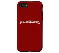 Modern Retro Alabama Distressed Style Print Custodia per iPhone SE (2020) / 7 / 8
