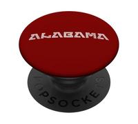 Modern Retro Alabama Distressed Style Print PopSockets PopGrip Adesivo