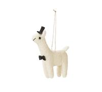 Modern Romance Groom Llama Felt Decoration