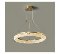 Modern Round Led Ring Light Luxury Ceiling Chandeliers For Dining Room Hanging Lamps Home Decor