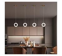 Modern s for Dining Room Decoration Interior for Home Lights for Kitchen Table Light Nordic Style LED Pendant Lights (Color : Gold30CM Size : Changeable) (Goldlarge30 Steplessdimming)