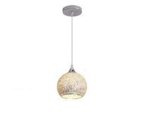 Modern Semplicità Illuminazione a sospensione Vintage industriale retrò regolabile Lanterna in vetro a 1 luce Cucina Bagno Illuminazione Corridoio Corridoio Portico Lampade Camera da letto ( Colore :