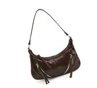 Modern Shoulder Purse Handbag with Adjustable Strap and Eye Catching Tassels PU Leather Underarm Bags for Daily Use Retro Evening Purse Women