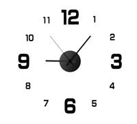 Modern Silent Wall Clock | Frameless Non-Ticking Battery Operated Clock - Stylish Home Decor for Living Room and Bedroom Wall Decoration Needs for Bedroom and Living Room Decoration in Hotels and