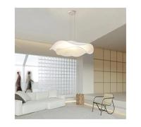 Modern Simple Fabric Led Pendant Lights Dining Room Nordic Chandelier Home Decor Dimmable Hanging Lamp
