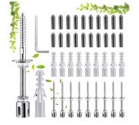 Modern Stainless Steel Wire Trellis for Climbing Plants - DIY Garden Solutions