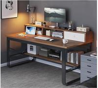 Modern Style Home Office Computer Desk Large Gaming Desk Workstation Study Reading Table for Work and Play
