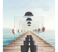 Modern Surrealism 2025 calendario da parete
