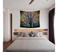 Modern Tapestry Colorful Creative Digital Printing Tapestry Wall Rectangle