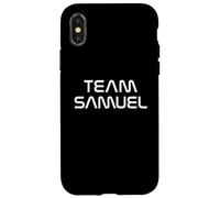 Modern Team Samuel First Name Show Support Be On Team Samuel Custodia per iPhone X/XS