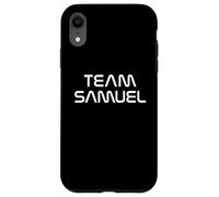 Modern Team Samuel First Name Show Support Be On Team Samuel Custodia per iPhone XR