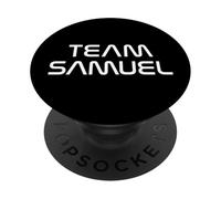 Modern Team Samuel First Name Show Support Be On Team Samuel PopSockets PopGrip Adesivo