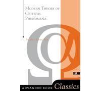 Modern Theory Of Critical Phenomena – Routledge