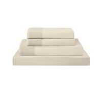 Modern Threads Includes Flat, Fitted Sheet with Deep Pockets, & Pillowcases Set di Lenzuola in Microfibra per Letto King Size, 4 Pezzi, Beige, Matrimoniale, 4 unità