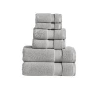 Modern Threads Lussuoso set di asciugamani ad asciugatura rapida, 6 pezzi, peluche e ultra assorbente, per un'esperienza simile a una spa, nuvola
